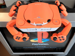 玩家神作！初代PS主机变身螃蟹造型“Playstacean”亮相