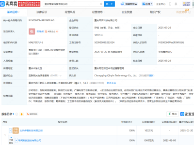 掌阅科技在重庆成立新公司，含电子产品销售业务