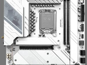 精粤Z890M Snow Dream主板上市：白色外观，2DIMM设计支持5块M.2硬盘