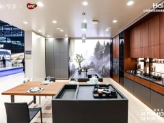 三翼鸟AWE展新厨房套系：柜电一体，智慧升级，无人家务不是梦？