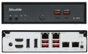 Shuttle DN11H迷你主机来袭：4个2.5G网口+3个M.2盘位，性能强劲
