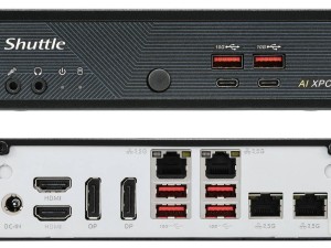 Shuttle DN11H迷你主机来袭：4个2.5G网口+3个M.2盘位，性能强劲