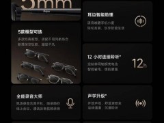 小米MIJIA智能音频眼镜2众筹火爆，金额轻松突破300万大关！