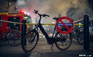 伦敦公共交通新禁令：非折叠电动自行车因火灾风险被拒之门外