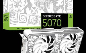 AX电竞叛客新创举：RTX 5070显卡融合玛雅文化涂鸦元素