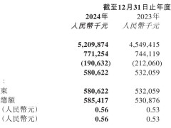 小菜园2024财报亮点：年营收破52亿，利润增9%，派息总额达3.75亿