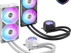 Raijintek Cyclops Lite水冷：取消数显，螺旋桨灯效依旧亮眼