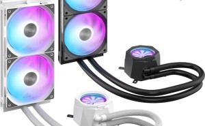 Raijintek Cyclops Lite水冷：取消数显，螺旋桨灯效依旧亮眼