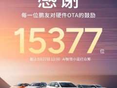 小鹏汽车AI智驾小蓝灯众筹圆满结束，4月将迎硬件升级新品