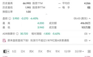 蔚来汽车美股盘前大跌，拟配售超亿股A类股研发新车