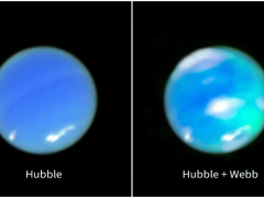 韦布望远镜首拍海王星极光，神秘冰巨星极光竟现身中纬度？