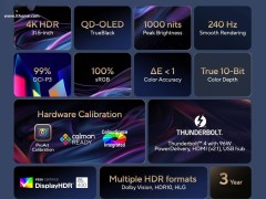 华硕新推ProArt PA32UCDM显示器：4K 240Hz QD-OLED面板，专业创作新选择