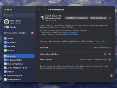 苹果macOS 15.4 RC2候选版来袭，邮件分类等新功能抢先看！
