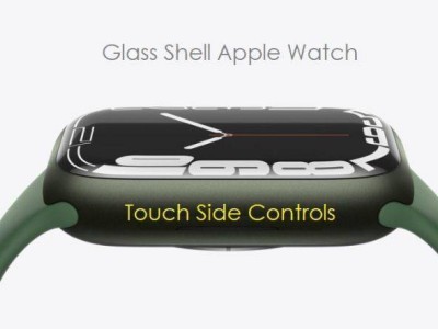 苹果新专利：Apple Watch玻璃表壳，侧边触控屏动态交互引期待