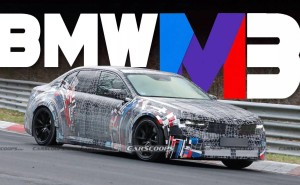 宝马电动M3纽博格林首秀，四电机爆发700马力引期待