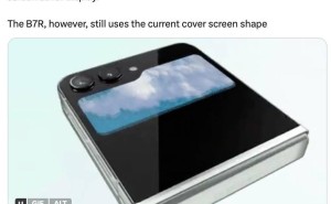 三星Galaxy Flip7外屏大改！全面屏风格来袭？