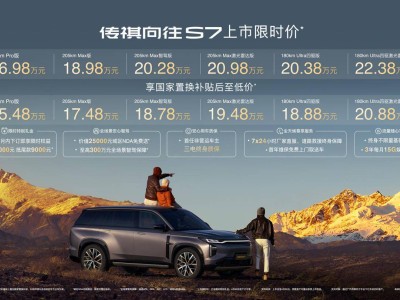 广汽传祺向往S7震撼上市，六款配置任选，价格亲民续航超千公里！