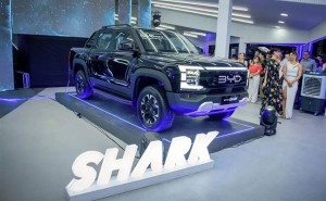 比亚迪新能源豪华皮卡SHARK玻利维亚首秀，续航840公里引期待