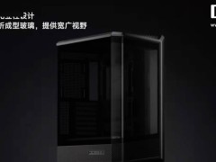 乔思伯D400系列海景房机箱来袭：黑白双色可选，上下分仓设计引期待