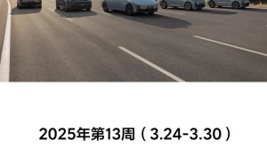 理想汽车2025年第13周销量揭晓：周售0.88万辆，行业倡议规范数据发布