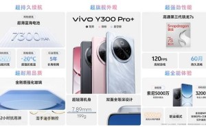 7300mAh大电池轻薄新机！vivo Y300 Pro+开售，国补后仅售1529元起