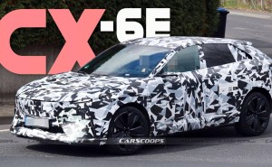 马自达CX-6e纯电SUV路测照曝光，联手长安打造紧凑新车型