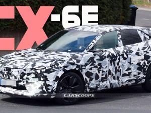 马自达CX-6e纯电SUV路测照曝光，联手长安打造紧凑新车型