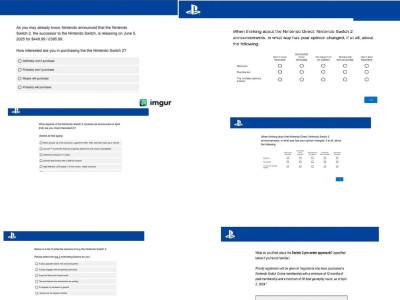 索尼调研Switch 2，意在PS新掌机或PS6开发？