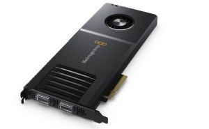 Blackmagic Design发布DeckLink IP 100G网卡，支持8通道4K视频传输