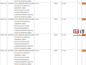 英伟达RTX 5060系列显卡曝光：GB206核心配128bit位宽，GDDR7显存来袭？