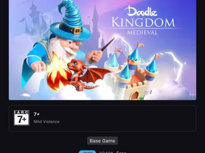 Epic 移动游戏商店送福利，《Doodle Kingdom：Medieval》限时免费领