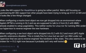 Asahi Linux挑战升级：M4 Mac适配遇难题，项目进展受阻
