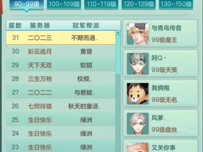 《幻唐志》门派更新后各等级冠军阵容揭秘：普陀重回辅助巅峰？