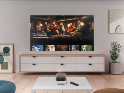 优派M1 Max便携投影仪：Google TV+Harman音响，打造极致视听享受