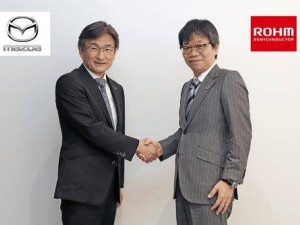 马自达罗姆联手开发氮化镓器件，2027年或应用于电动汽车