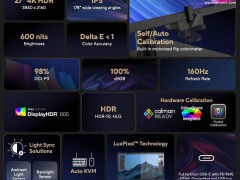 华硕新推ProArt PA27UCGE显示器：4K超清160Hz，自带电动校色仪