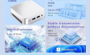 SZBox C0B迷你主机亮相：英特尔N150处理器，办公娱乐新选择