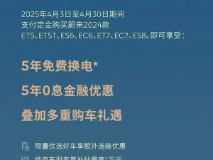 蔚来“换电+金融”大礼包，单周大定激增破九千！