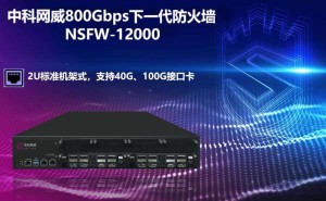 国产DPU芯片加持！800Gbps高性能防火墙横空出世
