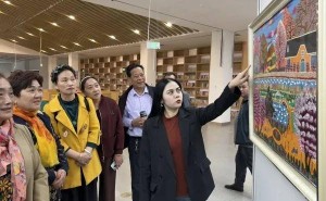 沙雅县农民画大展风采，绘就乡村振兴新画卷
