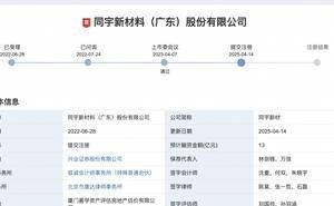 同宇新材IPO历时两年终提交注册，募资项目投产，董事长张驰背景揭秘