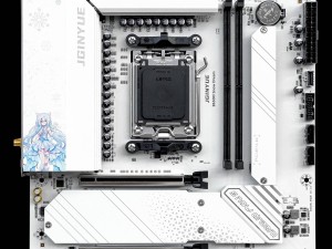 精粤B650M Snow Dream主板亮相：白色PCB搭配3个PCIe 4.0 M.2盘位