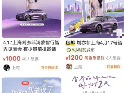 刘亦菲亮相智界发布会，门票遭热炒，万元求前排粉丝疯狂