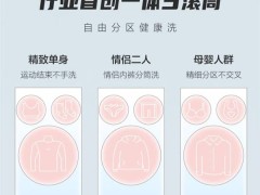 海尔Leader三筒洗衣机开售，网友共创设计，一键快洗内裤袜子省时省心