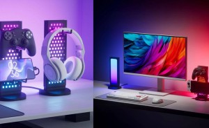 绿诺Nanoleaf新推Pegboard Desk Dock：智能灯光与桌面整理二合一