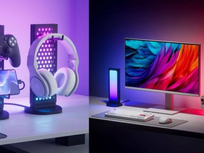 绿诺Nanoleaf新推Pegboard Desk Dock：智能灯光与桌面整理二合一