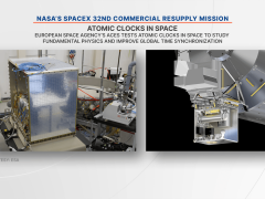 太空计时新纪元：欧洲ACES原子钟搭乘SpaceX前往ISS，仅运行五年