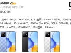 荣耀X60 GT配置揭晓：骁龙8+Gen1加持，4月22日开启首销