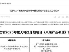 美图携手高校企业，多模态大模型技术获厦门重大科技计划立项！