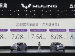 五菱缤果新车上市，5.68万起售，标配快充35分钟满电80%